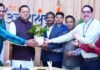 Uttarakhand:-छत्तीसगढ़ से आए पत्रकारों के प्रतिनिधिमंडल ने सीएम धामी से की शिष्टाचार भेंट