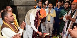 Almora:-श्रावणी मेले का हुआ शुभारंभ,मुख्यमंत्री पुष्कर धामी ने जागेश्वर धाम में की पूजा-अर्चना
