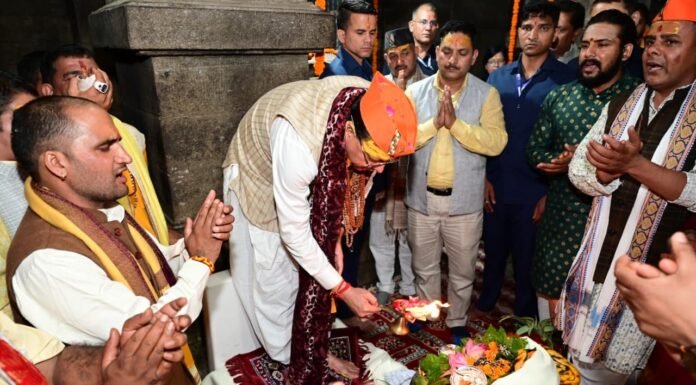 Almora:-श्रावणी मेले का हुआ शुभारंभ,मुख्यमंत्री पुष्कर धामी ने जागेश्वर धाम में की पूजा-अर्चना