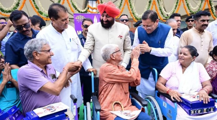 Uttarakhand:-सेवा,सुशासन और समर्पण का सशक्त संदेश बना सेवा पखवाड़ा-3.5 हजार से अधिक लोगों ने उठाया जनकल्याणकारी योजनाओं का लाभ