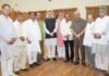Uttarakhand:-मुख्यमंत्री पुष्कर धामी से पूर्व विधायकों ने की शिष्टाचार भेंट,सर्वाधिक कार्यकाल के लिए दी बधाई