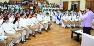 Uttarakhand:-मुख्यमंत्री युवा विद्यार्थी मंथन कार्यक्रम में शामिल हुए सीएम धामी कहा-सरकारी नीतियों में शामिल किए जाएंगे छात्र-छात्राओं के सुझाव