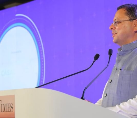 New Delhi:-मुख्यमंत्री पुष्कर धामी ने ‘The Economic Times World Leaders Forum 2026’कार्यक्रम में किया प्रतिभाग कहा-विकास,निवेश और सुशासन से अग्रणी बन रहा उत्तराखण्ड