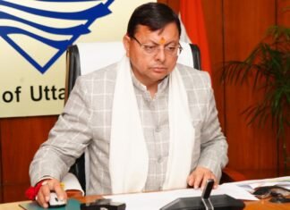 Uttarakhand:-सऊदी अरब में बंधक जैसी स्थिति में रह रहे उत्तरकाशी के इंद्रमणि नौटियाल की सकुशल स्वदेश वापसी के लिए मुख्यमंत्री धामी ने विदेश मंत्री को लिखा पत्र