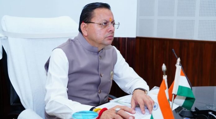 Uttarakhand:-मुख्यमंत्री पुष्कर धामी ने प्रदान की विभिन्न विकास योजनाओं एवं निर्माण कार्यों के लिए ₹7 करोड़ की वित्तीय स्वीकृति