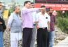 Uttarakhand:-मुख्यमंत्री पुष्कर धामी ने नंदा की चौकी पुल के एप्रोच रोड के पुनर्निर्माण कार्य का किया निरीक्षण