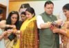 Uttarakhand:-मुख्यमंत्री पुष्कर धामी को प्रदेशभर से आई बहनों ने बांधा रक्षा सूत्र