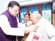 Uttarakhand:-मुख्यमंत्री पुष्कर धामी ने स्वतंत्रता दिवस की पूर्व संध्या पर शहीद अमित कुमार अणथ्वाल के परिजनों से की भेंट,किया सम्मानित