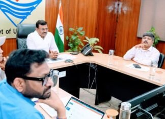 Uttarakhand:-मुख्य सचिव आनन्द बर्द्धन ने उत्तराखण्ड इंटीग्रेटेड हॉर्टिकल्चर डेवलपमेंट प्रोजेक्ट के संबंध में अधिकारियों के साथ की बैठक