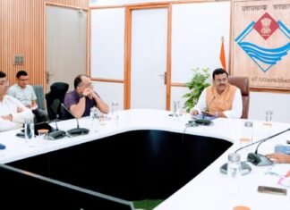 Dehradun:-मुख्य सचिव आनन्द बर्द्धन की अध्यक्षता में हुई राज्य स्तरीय नेशनल कोआर्डिनेशन सेंटर फॉर ड्रग लॉ एनफोर्समेंट की 12वीं बैठक