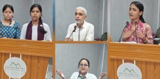 Dehradun:-धाद के हरेला 26 में बच्चों ने अपनी नजर से बताया क्लाइमेंट चेंज को कहा-देहरादून में अब गौरय्या कम दिखती है,लाल बासमती हो गया है गायब