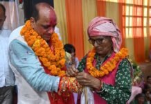 Uttarkashi:-बड़कोट में रक्षाबंधन पर्व पर उमड़ा बहनों का सैलाब,मनवीर चौहान को बांधी राखी