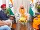 Uttarakhand:-राज्यपाल गुरमीत सिंह से भगवान गिरि आश्रम सिद्ध पीठ,ऋषिकेश एवं पंजाब के पीठाधीश्वर डॉ.स्वामी भूपेंद्र गिरि जी ने की शिष्टाचार भेंट