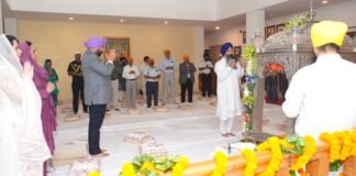 Uttarakhand:-श्री गुरु ग्रंथ साहिब जी के प्रकाश पर्व के अवसर पर लोक भवन में तीन दिवसीय अखंड पाठ का शुभारंभ
