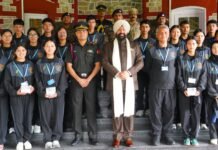 Uttarakhand:-ऑपरेशन सद्भावना के अंतर्गत राष्ट्रीय एकता यात्रा पर आए लेह,लद्दाख के विद्यार्थियों ने राज्यपाल गुरमीत सिंह से की भेंट