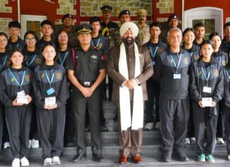 Uttarakhand:-ऑपरेशन सद्भावना के अंतर्गत राष्ट्रीय एकता यात्रा पर आए लेह,लद्दाख के विद्यार्थियों ने राज्यपाल गुरमीत सिंह से की भेंट