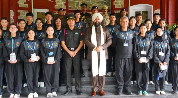 Uttarakhand:-ऑपरेशन सद्भावना के अंतर्गत राष्ट्रीय एकता यात्रा पर आए लेह,लद्दाख के विद्यार्थियों ने राज्यपाल गुरमीत सिंह से की भेंट