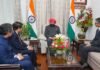 Uttarakhand:-राज्यपाल गुरमीत सिंह से लोक भवन में भारत के तीन उच्चायुक्तों ने की शिष्टाचार भेंट