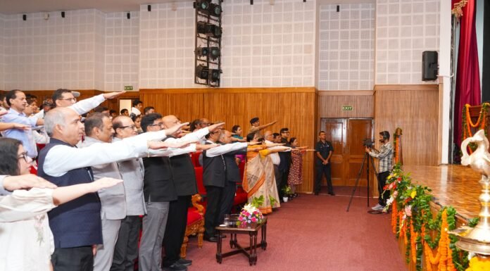 Uttarakhand:-लोक भवन में आयोजित हुआ ‘एक प्रयास,नशा मुक्त हो समाज’ कार्यक्रम,नशा मुक्त उत्तराखण्ड हेतु देहरादून घोषणा-पत्र हुआ जारी