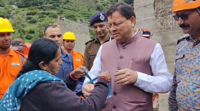 Uttarakhand:-अहमदाबाद की धनगौरी बरोलिया ने सीएम धामी को भावुक पत्र के साथ भेजी राखी