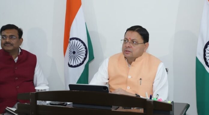 Uttarakhand:-मुख्यमंत्री पुष्कर धामी ने की चारधाम यात्रा-2026 की व्यवस्थाओं की समीक्षा