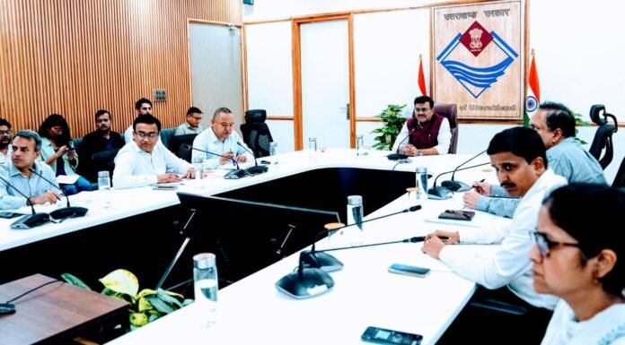 Uttarakhand:-मुख्य सचिव ने की प्रदेश में रोपवे परियोजनाओं की समीक्षा,परियोजनाओं में तेजी लाने के दिए निर्देश