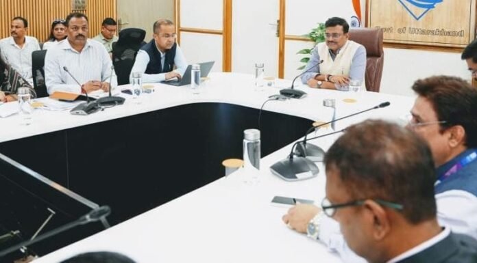 Uttarakhand:-मुख्य सचिव की अध्यक्षता में पुलिस विभाग एवं बैंकों के साथ समन्वय बैठक