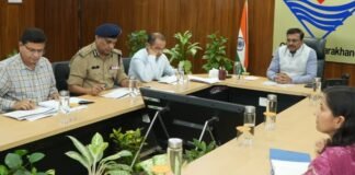 Uttarakhand:-मुख्य सचिव ने की क्राइम एंड क्रिमिनल ट्रैकिंग नेटवर्क एंड सिस्टम्स परियोजना के तहत राज्य शीर्ष समिति की बैठक