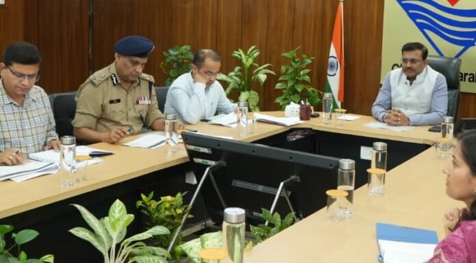 Uttarakhand:-मुख्य सचिव ने की क्राइम एंड क्रिमिनल ट्रैकिंग नेटवर्क एंड सिस्टम्स परियोजना के तहत राज्य शीर्ष समिति की बैठक