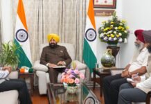 Uttarakhand:-राज्यपाल गुरमीत सिंह से पंजाबी विश्वविद्यालय,पटियाला के कुलपति डॉ.जगदीप सिंह ने की शिष्टाचार भेंट