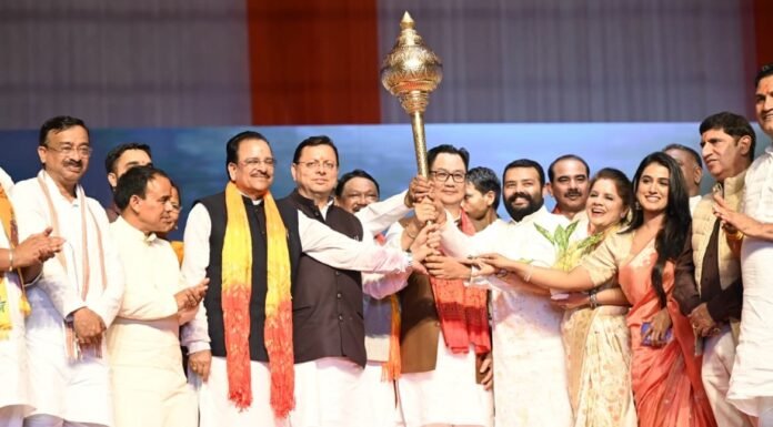 Khatima:-जनजातीय संस्कृति,परंपरा और गौरव का उत्सव बना उत्तराखंड आदि रंगोत्सव,बिखरे सांस्कृतिक विविधता के रंग,सीएम धामी ने दीप प्रज्ज्वलित कर किया विधिवत शुभारंभ