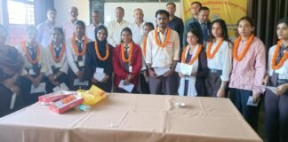 Uttarakhand:-राजकीय महाविद्यालय देहरादून शहर में छात्र संघ चुनाव शांतिपूर्ण ढंग से सम्पन्न,मनीषा प्रवीन अध्यक्ष और खुशी बनी सचिव