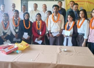 Uttarakhand:-राजकीय महाविद्यालय देहरादून शहर में छात्र संघ चुनाव शांतिपूर्ण ढंग से सम्पन्न,मनीषा प्रवीन अध्यक्ष और खुशी बनी सचिव
