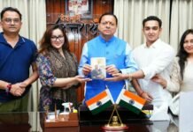 Uttarakhand:-मुख्यमंत्री पुष्कर धामी ने ‘Maverick Jaspal:The Man Who Changed Indian Shooting’ पुस्तक का किया विमोचन