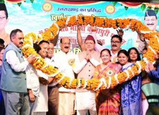 TEHRI:-मुख्यमंत्री पुष्कर धामी ने किया श्री कुंजापुरी पर्यटन एवं विकास मेले की स्वर्ण जयंती का शुभारंभ