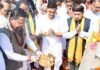 Haridwar:-प्रधानमंत्री नरेन्द्र मोदी के सार्वजनिक सेवा के 25 वर्ष पूर्ण होने पर मुख्यमंत्री धामी ने मंत्रिमंडल के सहयोगियों के साथ हरकी पैड़ी पर किया गंगा पूजन एवं आरती