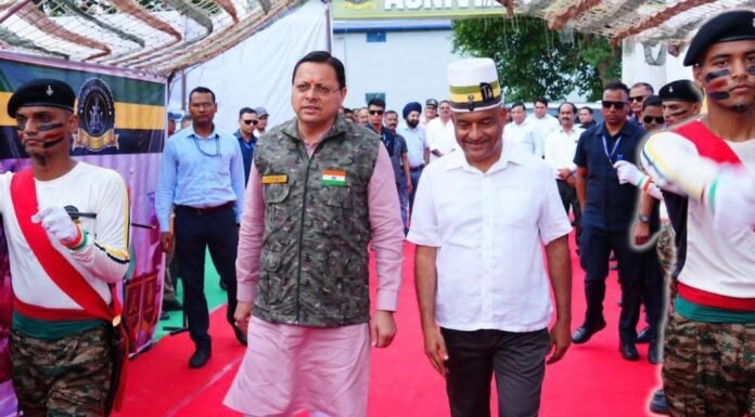 Dehradun:-कर्नल अजय कोठियाल ने कहा-अग्निवीरों के भविष्य को सुरक्षित करने की दिशा में धामी सरकार का ऐतिहासिक कदम