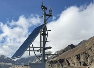 Uttarakhand:-वसुंधरा ताल में पूर्व चेतावनी प्रणाली की स्थापना का पहला चरण सफल,वैज्ञानिक दल लौटा