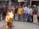 Uttarakhand:-कांग्रेस के कथित दलित-विरोधी बयानों के विरोध में भाजपा अनुसूचित मोर्चा ने किया पुतला दहन
