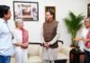 Uttarakhand:-मुख्यमंत्री पुष्कर सिंह धामी से अंतरराष्ट्रीय फिल्म निर्माताओं के प्रतिनिधिमंडल ने की भेंट