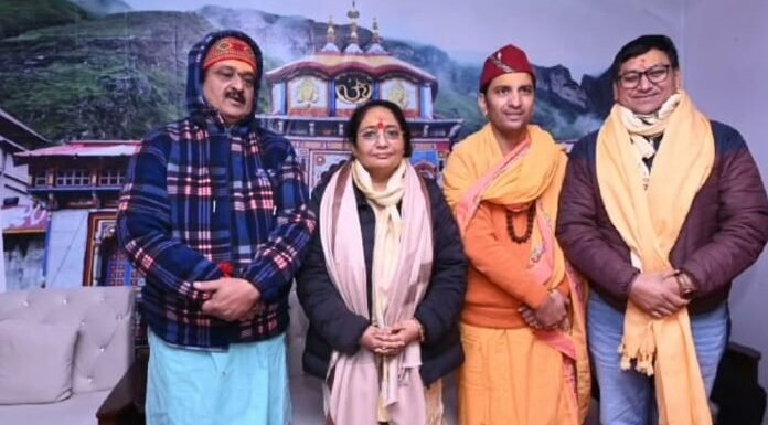 Uttarakhand:-विधानसभा अध्यक्ष ऋतु खण्डूडी भूषण ने किए श्री बद्री विशाल के दर्शन,की चारधाम यात्रा व्यवस्थाओं की सराहना