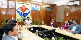 Uttarakhand:-मुख्य सचिव आनंद बर्द्धन की अध्यक्षता में हुई स्टेट स्टीयरिंग कमेटी की बैठक,उत्तराखंड के युवाओं को स्थानीय एवं अंतरराष्ट्रीय स्तर पर रोजगार से जोड़ने पर जोर